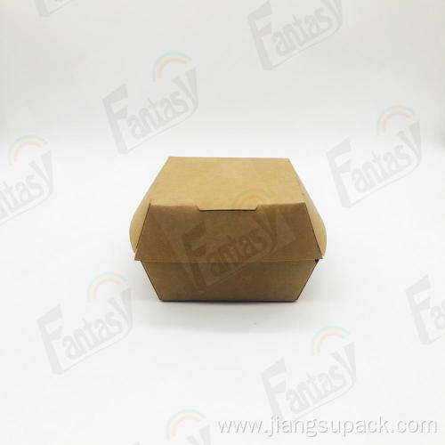 Custom Disposable Hamburger Packaging Paper Burger Box